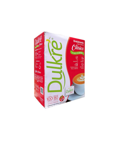 Edulcorante Dulkre Sobres X 100 Unid