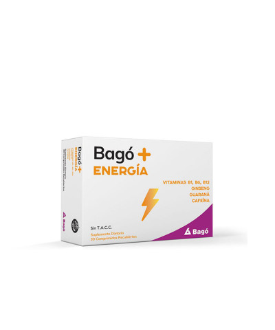 Suplemento Dietario Bagó+Energía X 30 Comp