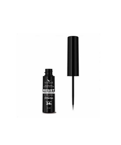 Delineador Vogue Líquido Resist Negro X 4ml