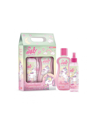 Kit Algabo Body Splash X 125 Ml + Espuma De Baño Unicornio X 200 Ml