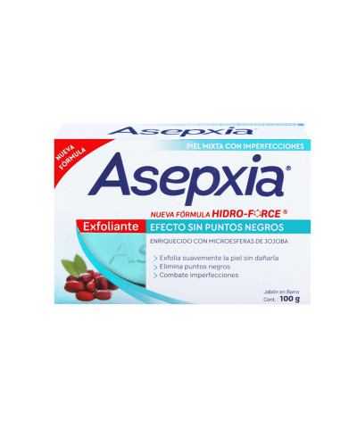 Jabón Asepxia Exfoliante X 100 Gr