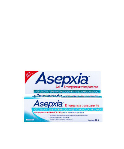 Gel Spot Asepxia Emergencia Transparente X 28 Gr