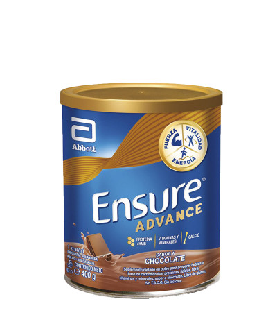 Suplemento Ensure Advance Chocolate Polvo X 400 Gr