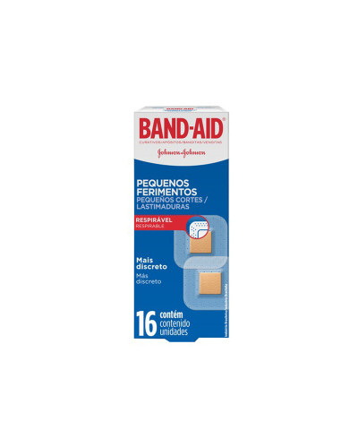 Apósitos Adhesivos Band-aid Pequeñas Lastimaduras X 16 Unid