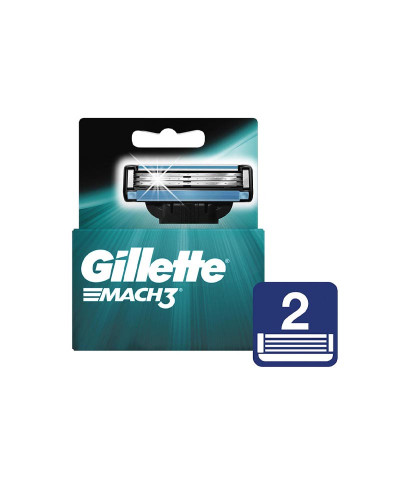 Repuestos Gillete Mach3 Reaf X 2 Unid