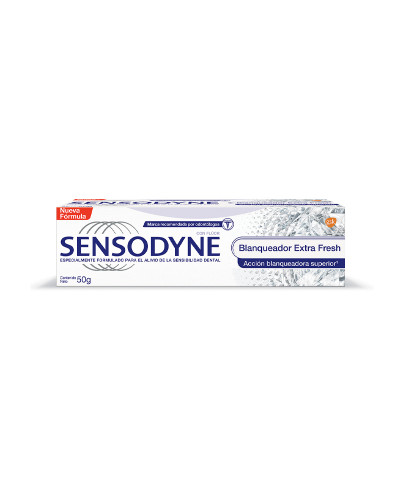 Crema Dental Blanqueador Sensodyne Extra Fresh X 50 Gr