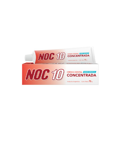Crema Dental Noc 10 Concentrada X 70 Gr