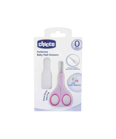 Tijeras Chicco Con Protector Nena X 1 Unid