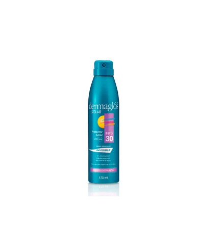 Protector Solar Dermaglos Spray FPS 30+ X 170 Ml
