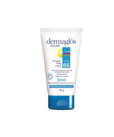 Protector Solar Dermaglos Bebés Emulsión FPS 65+ X 50 Ml