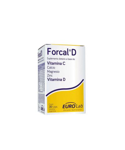 Suplemento Dietario Forcal D X 30 Caps
