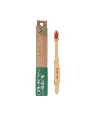 Cepillo Dental Bucal Tac Bamboo Niños X 1 Unid