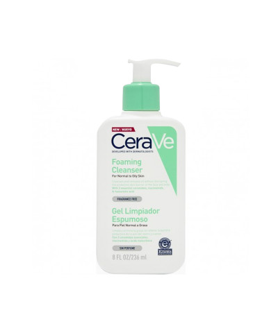Gel Limpiador Espumoso Cerave X 236 Ml
