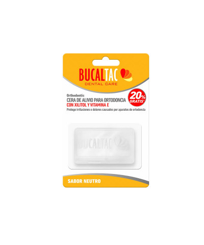 Cera Bucal Tac Ortodoncia Sin Sabor X 6 Unid