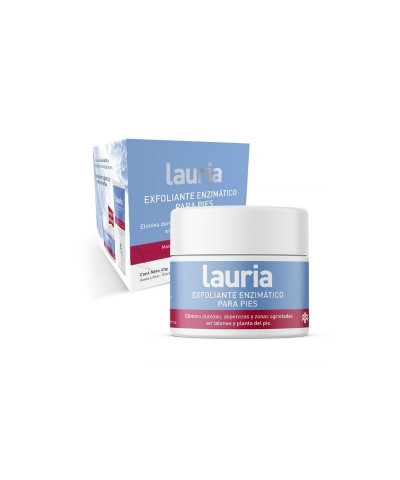 Exfoliante Enzimático Para Pies Lauria X 40 Gr