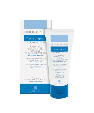 Crema Hidratante Corporal Hidrokollagen X 200 Gr