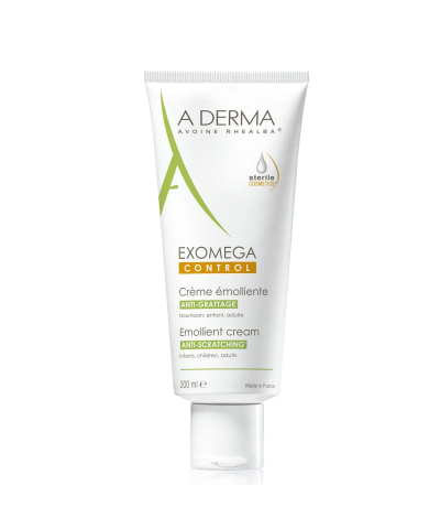 Crema Facial A-derma Exomega Control X 200 Ml