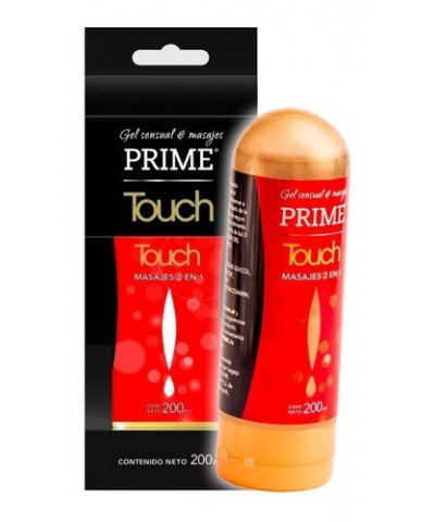 Gel Íntimo Prime Touch Masajes 2 En 1 200 Ml