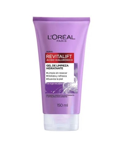Gel De Limpieza Hidratante L`Orèal Revitalift Hialurónico X 150ml