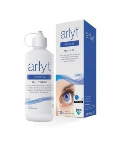 Solución Arlyt Multiuso Express Para Lentes X 120 Ml