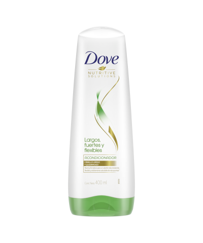 Acondicionador Largos Fuertes Y Flexibles Dove X 400 Ml.
