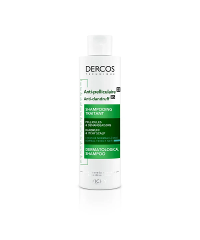 Shampoo Vichy  Cabello Normal A Graso Anti Caspa Grasa X 200 Ml