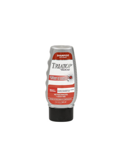 Shampoo Triatop Regeneracion Ketoconazol Y Keratina X 165 Ml