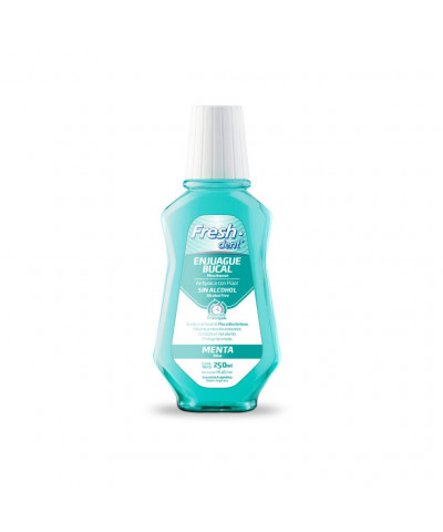Enjuague Bucal Fresh Dent Sabor Menta X 250 Ml