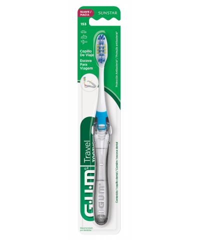 Cepillo Dental Gum Viajero Suave 153 X 1 Unid