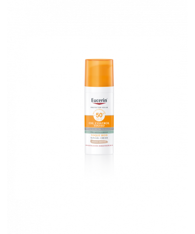 Protector Solar Eucerin Oil Control Sun Face Tono Medio Fps 50 X50ml