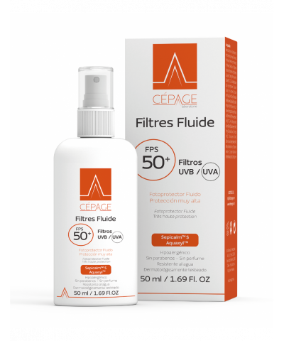 Protector Solar Cepage Fps 50 Fluido Facial X50ml