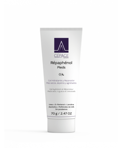 Gel Hidratante Para Pies Cepage Repaphenol X 70 Gr